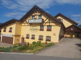 Pension Eichhorn, hotel romantico a Bayerisch Eisenstein