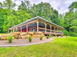 Secluded Brownsville Cabin with Deck and Fire Pit