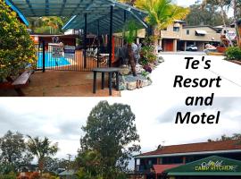 T's Resort & Motel, hotell i Port Macquarie