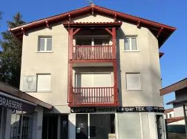 T2 calme avec terrasse, parking privatif, cuisine équipée, centre de Cambo-les-Bains - FR-1-495-112