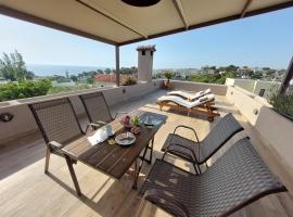 네아 마크리에 위치한 숙소 SEA VIEW APARTMENT 15 MIN FROM ATHENS AIRPORT