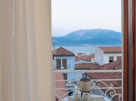 Leone suites, hótel í Nafpaktos