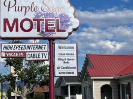 Purple Sage Motel, hotel mesra haiwan peliharaan di Panguitch