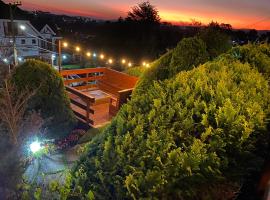 Pousada Chateau Colinas, viešbutis Kampos do Žordaune, netoliese – Itapeva Peak