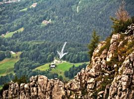 4 Bergpanorama mit herrlicher alpinen Almlandschaft Nichtraucherdomizil, ubytovanie s kúpeľmi onsen v destinácii Schönau am Königssee