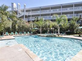 Sea Chase with an ocean view at Casa Del Mar, serviced apartment in Galveston