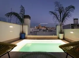 Luxury Penthouse with private pool Setas monument