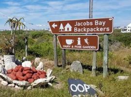 Jacobs Bay Backpackers, luxury tent in Jacobs Bay