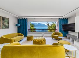 Bon-Port Luxury apartment - Lakefront, hotel u gradu Territet