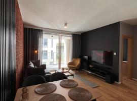 Apartamenty BRUNO i BIANCA w Symphony Modern Tower Gdynia 2 i 3 piętro、グディニャのアパートメント