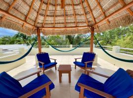 Caribbean Sunrise Villa, hotell i Caye Caulker