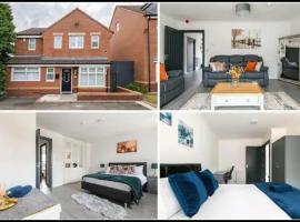 Marston 5 Bedroom Home With Parking Near NEC & BHX, хотел в Marston Green