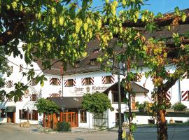 Irseer Klosterbräu, hotel with parking in Irsee