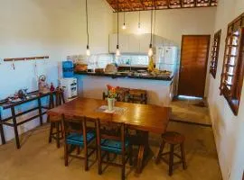 Casa ampla c redes de descanso, Praia de Macapa PI