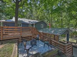 Chic House with Private Dock on Lake Hartwell!