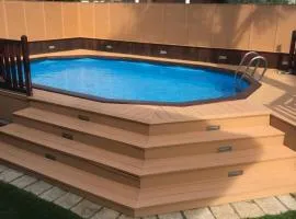 VILLA NEVADA Esclusiva con PISCINA Privata, Il Tuo Angolo di Pace a 5 Minuti dal MARE e 20 Minuti da ROMA