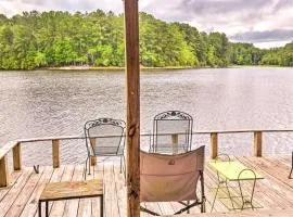 Cheery Swansea Home on Calmont Pond with Dock!