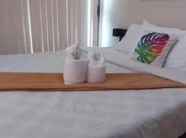 cozy 2 Bedrooms one oasis fullyfurnished back SM Mall Ecoland