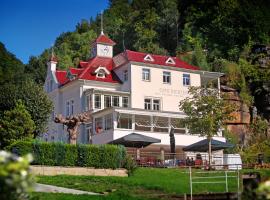 Bio-Apartments Villa Thusnelda, hotel en Bad Schandau