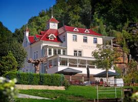 Bio-Apartments Villa Thusnelda, hotel in Bad Schandau