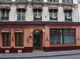 Hotel Excelsior, hotel near Réaumur-Sébastopol Metro Station, Paris