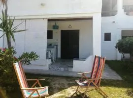 2 bedrooms house at Vulcano 100 m away from the beach with enclosed garden