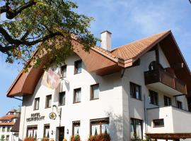 Hotel & Restaurant Sonne, hotell med parkeringsplass i Schwarzenburg