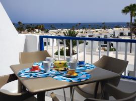 Apartamento Oasis Azul, vista oceano.