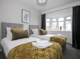 Ludlow Drive 3 bed Contractor family Town house in melton Mowbray, hotel Melton Mowbrayben