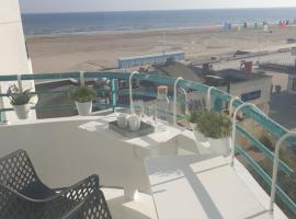 studio Vue mer au cœur de malo les bains pieds dans l eau，位于敦刻尔克的酒店