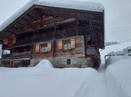 Viesnīca CHARMIEUX appartement en chalet typique pilsētā Legranbornāna