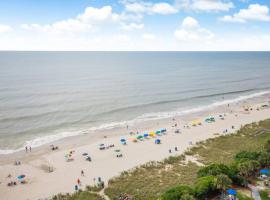 Oceanfront 3BR/2BA, Ocean Reef, Waterpark, hotel em Myrtle Beach