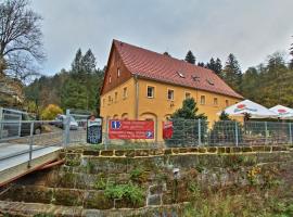 Penzion U Vyhlídky, ski resort in Chřibská