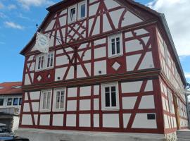 Apartments & möblierte Zimmer in Kahl am Main, kontaktloser Self Check-in, W-Lan, Schreibtisch, Duschbad, Küchenzeile, PKW-Plätze, hotel v destinaci Kahl am Main