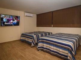 habitacion, tipo hotel 4 personas aire acond, independiente, nuevo TV smart 60 pulgadas D9, pet-friendly hotel in Ciudad Valles