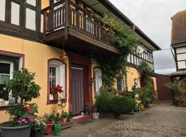 Doppelzimmer vom Friesenhof Wieratal, hotel v destinaci Nobitz