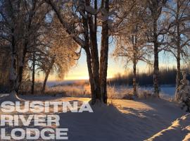 Susitna River Lodging, Backwoods Cabins, chata v prírode v destinácii Talkeetna