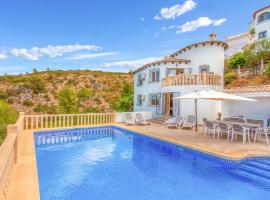 Beautiful Home In Pedreguer With Wifi, Private Swimming Pool And 4 Bedrooms, hotel sa parkingom u gradu Pedreger