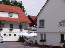 Hotel Restaurant Hassia, vacation rental in Frielendorf