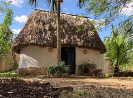 Cabañas Pájaro Azul, hotel v destinaci Akil