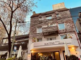 Maitre Hotel Boutique: Buenos Aires, Jorge Newbery Havaalanı - AEP yakınında bir otel