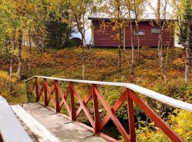 Cosy cabin in North-Norway, Nearby Senja., помешкання з кухнею у місті Sorreisa