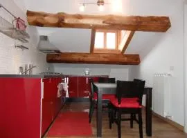 Gaby: Gressoney Valley - Attic in a house with a garden