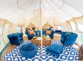 8-Bed Lotus Belle Mahal Tent in The Wye Valley