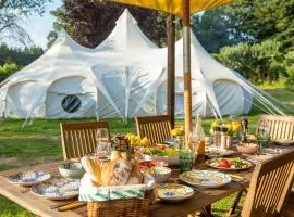8-Bed Lotus Belle Mahal Tent in The Wye Valley