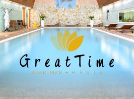 Great Time Apartman, serviced apartment in Hévíz