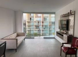 Hermoso apartamento en Ocean Reef San Bartolo, con acceso piscina y área sociales!, hôtel à San Bartolo