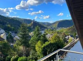 Fewo Burg,Mosel,Tal-Blick