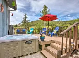 Sunlight Mountain Home with Hot Tub and View!