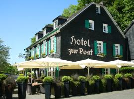 Hotel Restaurant Zur Post, מלון באודנטל